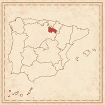 RIOJA WINE REGION map