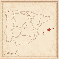 BALEARIC ISLANDS map